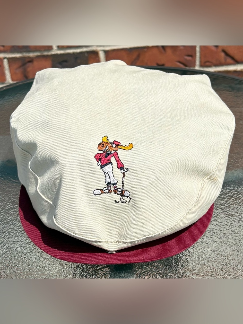 Vintage 1991 Bullwinkle SnapBack Golf Hat OSFA EUC